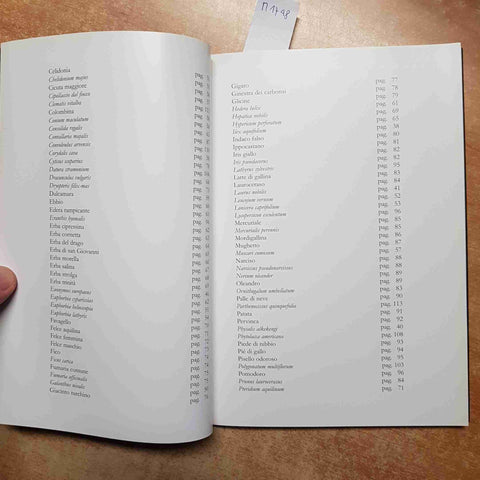 FORME, SAPORI, COLORI E VELENI manuale della flora velenosa di Graffignana LODI