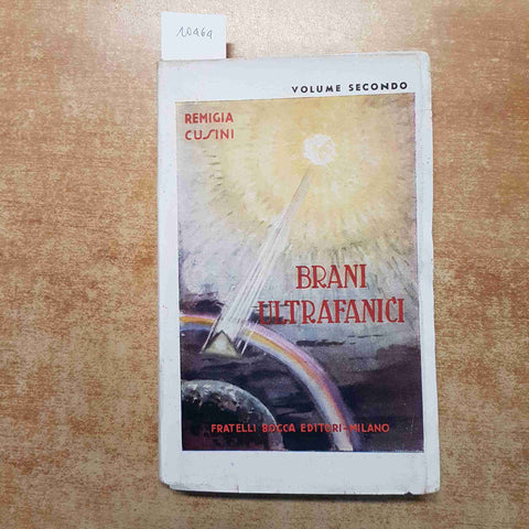 REMIGIA CUSINI - BRANI ULTRAFANICI VOL. 2 ultrafania medium 1949 FRATELLI BOCCA