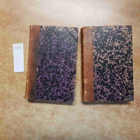 CHARLES DICKENS - DAVID COPPERFIELD 1876 HACHETTE 2 VOLUMI ROMAN ANGLAIS TRADUIT