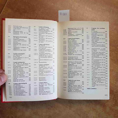 HALHUBER, KIRCHMAIR - VADEMECUM DI DIAGNOSTICA E TERAPIA D'URGENZA 1988 PICCIN