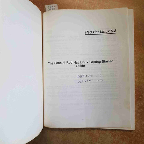 OFFICIAL RED HAT LINUX 6.2 OPERATING SYSTEM GETTING STARTED GUIDE beginner's