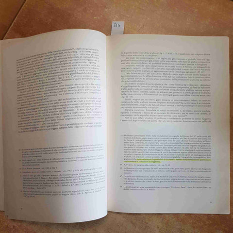 LA PIETRA DEL SAN MICHELE: RESTAURO E CONSERVAZIONE atti convegno Pavia 1985