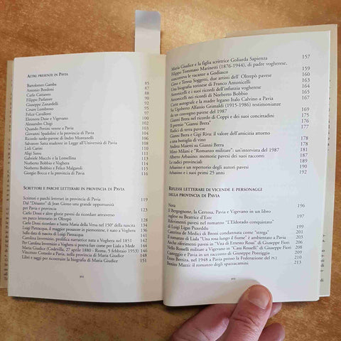 PAOLO PULINA - PER UNA GUIDA LETTERARIA DELLA PROVINCIA DI PAVIA 2005 GUARDAMAGN