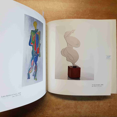 GRAZIANO LEONARDELLI - OPERE 2009 PIME bronzi legni scultura