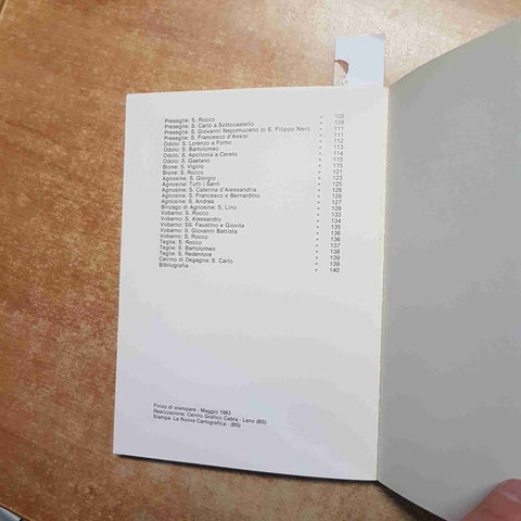 SANTUARI NEL BRESCIANO 2 VALLE SABBIA BRESCIA1983 EDIZIONI LA VOCE DEL POPOLO