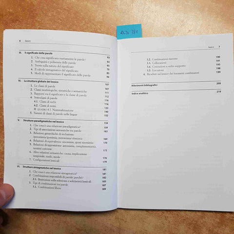 ELISABETTA JEZEK - LESSICO CLASSI DI PAROLE, STRUTTURE, COMBINAZIONI - IL MULINO