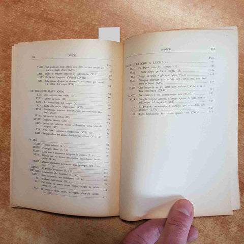 GIOVANNI DE LONGIS  - SENECA PASSI SCELTI 1958 TREVISINI sottolineato a matita!