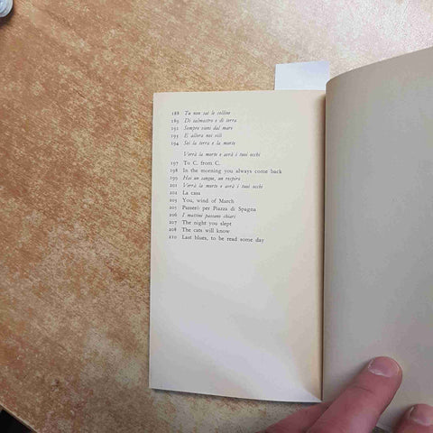 CESARE PAVESE - POESIE 1969 OSCAR MONDADORI