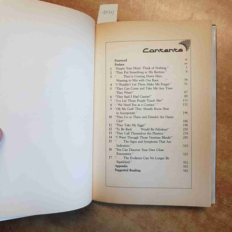 EDITH FIORE - ABDUCTIONS ENCOUNTERS WITH EXTRATERRESTRIALS 1989 SIDGWICK JACKSON