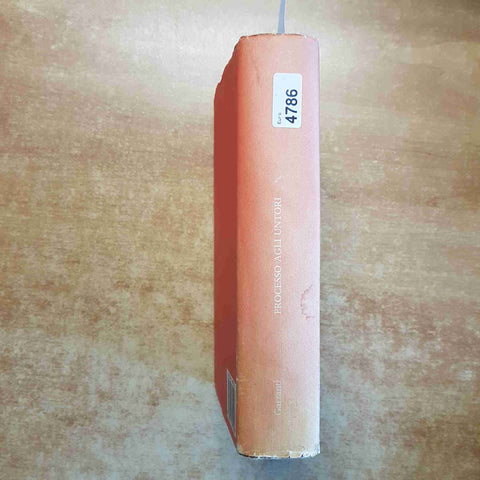 PROCESSO AGLI UNTORI MILANO 1630 CRONACA E ATTI GIUDIZIARI 1988 GARZANTI 1°ediz.