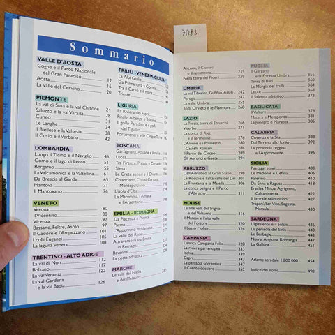 100 ITINERARI ITALIANI Q8 DOVE 1996 chianti rieti enna val badia lecco gallura