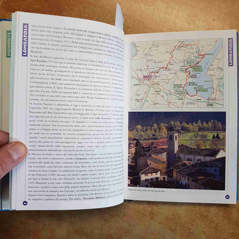 100 ITINERARI ITALIANI Q8 DOVE 1996 chianti rieti enna val badia lecco gallura