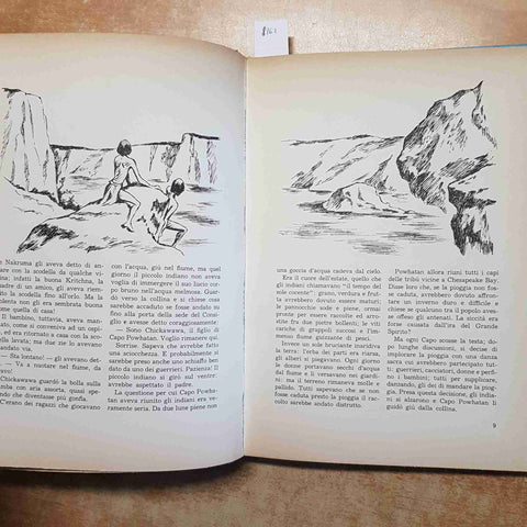 SHIRLEY GRAHAM - POCAHONTAS LA PRINCIPESSA INDIANA 1970 MONDADORI 1° edizione