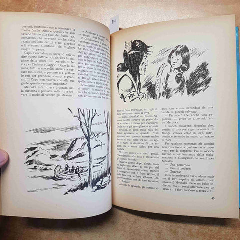 SHIRLEY GRAHAM - POCAHONTAS LA PRINCIPESSA INDIANA 1970 MONDADORI 1° edizione
