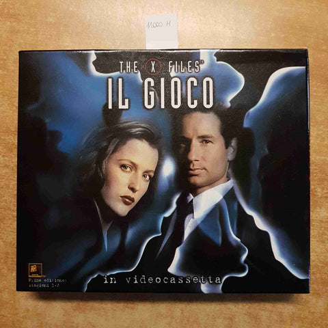 THE X-FILES IL GIOCO IN VIDEOCASSETTA 2/6 GIOCATORI 1997 PARKER VHS+CARTE