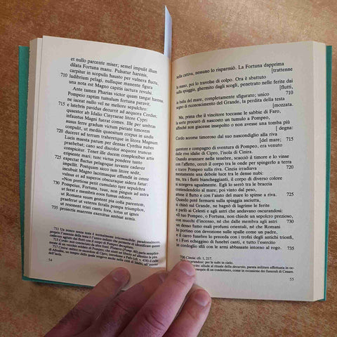 LUCANO - FARSAGLIA LIBRI VIII E IX 2012 BUR CORRIERE DELLA SERA testo a fronte
