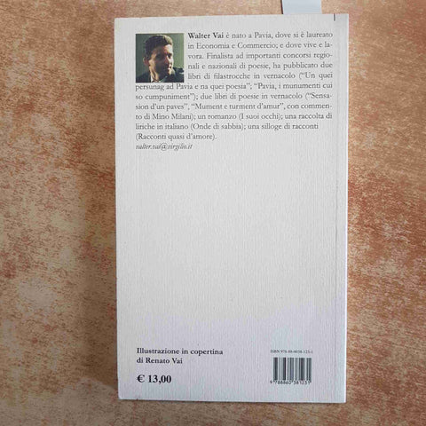 WALTER VAI - TESTIMONE IL TICINO romanzo NEFTASIA 2010 prefazione MINO MILANI