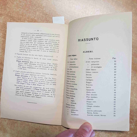 MARIO JAGGLI - CENNI SULLA FLORA TICINESE CON TAVOLE PER RICONOSCERE 1924 GRASSI