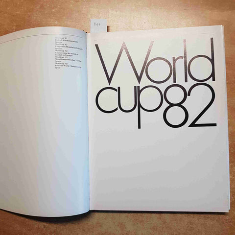 CAMPIONATI MONDIALI DI CALCIO 1982 MERCEDES BENZ WORLD CUP '82 ESPANA82 zoff