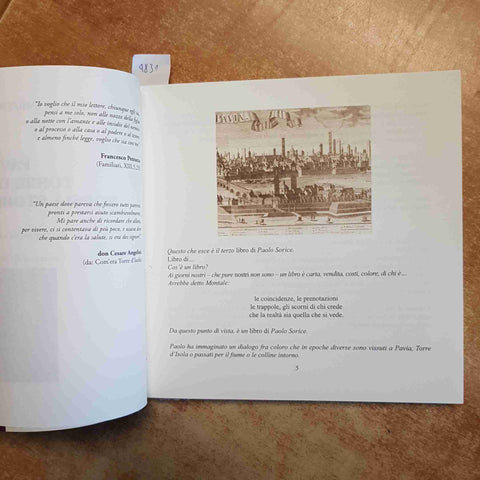 PAOLO SORICE - PAVIA TORRE D'ISOLA POESIA STORIA FANTASIA 2005 LUIGI PONZIO