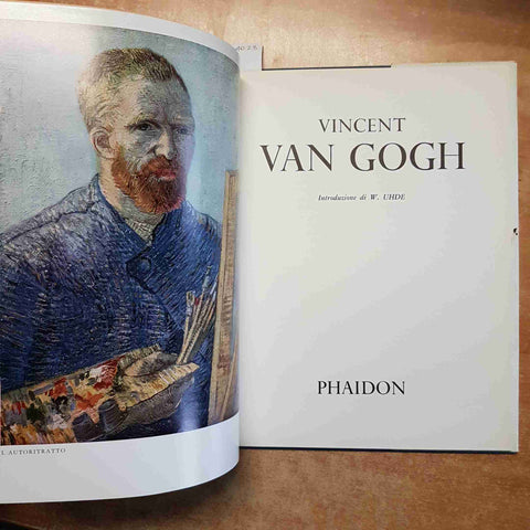 W. UHDE - VINCENT VAN GOGH 1963 PHAIDON CON 50 TAVOLE A COLORI