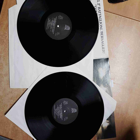 FANFARA DEL 2° BATTAGLIONE BERSAGLIERI GOVERNOLO 2 LP 33 GIRI VINILE VINYL FBG