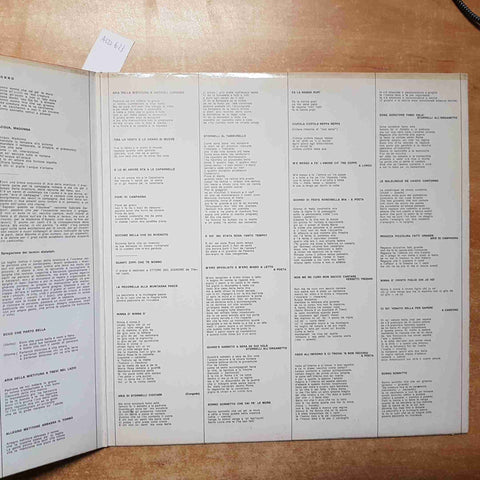 DONATINA E ETTORE DE CAROLIS ARIE ANTICHE DELL'ALTO ANIENE 2 LP 33 GIRI VINILE