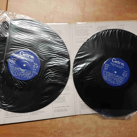 DONATINA E ETTORE DE CAROLIS ARIE ANTICHE DELL'ALTO ANIENE 2 LP 33 GIRI VINILE