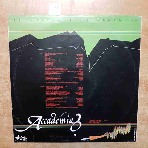 ACCADEMIA 4 IN CLASSICS 1982 ARISTON SPECIAL VERSION 33 giri lp disco vinile