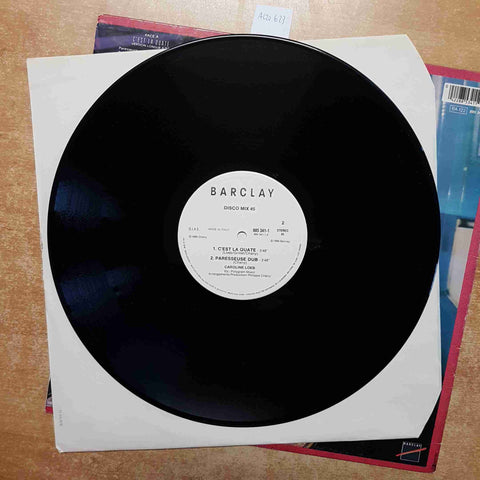 CAROLINE LOEB - C'EST LA OUATE MAXI 45 TOURS BARCLAY DISCO MIX VINILE VINYL