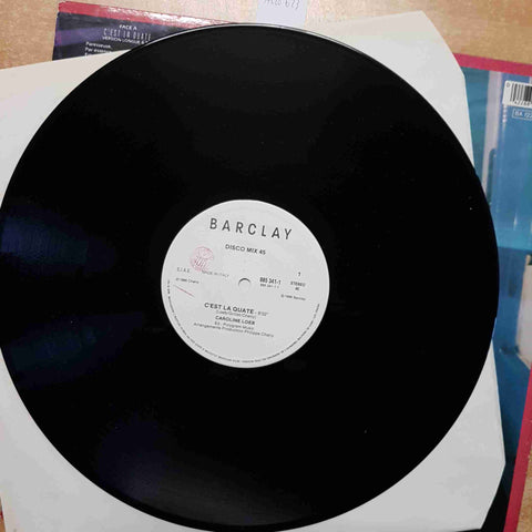 CAROLINE LOEB - C'EST LA OUATE MAXI 45 TOURS BARCLAY DISCO MIX VINILE VINYL