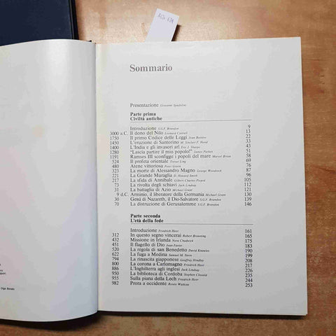 LE GRANDI SVOLTE DELLA STORIA 2 VOLUMI + COFANETTO MONDADORI 1974 prima edizione