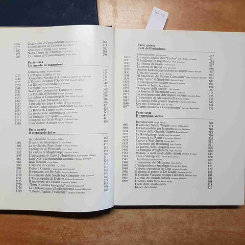 LE GRANDI SVOLTE DELLA STORIA 2 VOLUMI + COFANETTO MONDADORI 1974 prima edizione