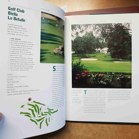 PIEMONTE TERRA DI EMOZIONI TERRA DI GOLF 2 VOLUMI 1999 MUSUMECI