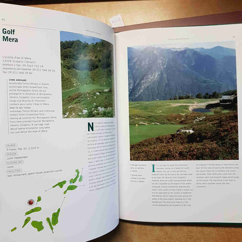 PIEMONTE TERRA DI EMOZIONI TERRA DI GOLF 2 VOLUMI 1999 MUSUMECI