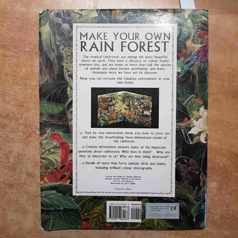 MAKE YOUR OWN RAIN FOREST INCLUDES GIANT THREE-DIMENSIONAL PRESS-OUT RAINFOREST