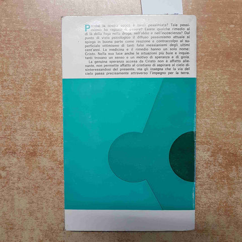 BERNHARD HARING - C'E' ANCORA SPERANZA 1971 EDIZIONI PAOLINE