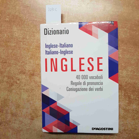 DIZIONARIO INGLESE-ITALIANO ITALIANO-INGLESE DE AGOSTINI per scuola media 2020