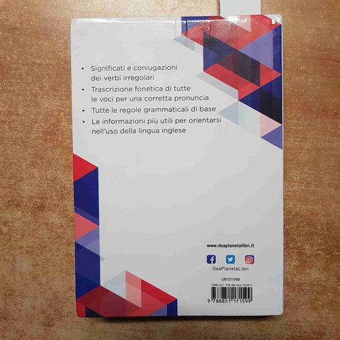 DIZIONARIO INGLESE-ITALIANO ITALIANO-INGLESE DE AGOSTINI per scuola media 2020