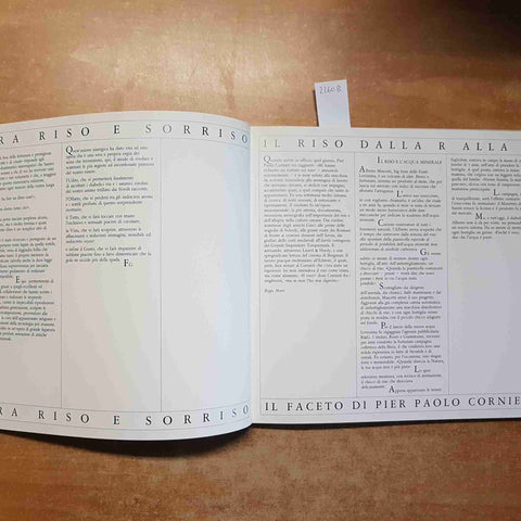 GIOANA SPIKIC - DE RISO RIDENS ricette tir.lim.num 114/1000 PRIULI VERLUCCA 1986