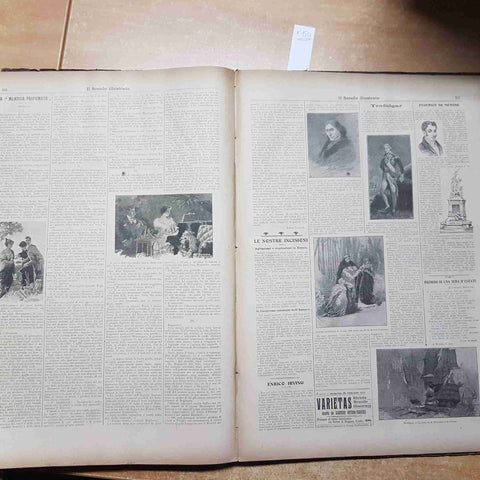 IL SECOLO ILLUSTRATO DELLA DOMENICA ANNO XVII 1905 SONZOGNO annata completa