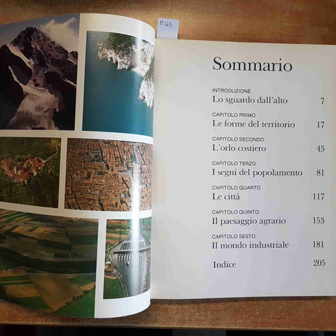 EUGENIO TURRI - L'ITALIA VISTA DAL CIELO 1988 VALLARDI paesaggio citta'
