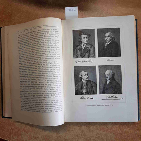 STORIA DELLA LETTERATURA TEDESCA - VOLUME 2 - VOGT, KOCH, CRIVELLI 1915 UTET