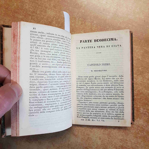 EUGENIO SUE - L'EBREO ERRANTE VOL.VII + VIII BORRONI E SCOTTI 1819