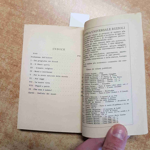 NIETZSCHE - AL DI LA DEL BENE E DEL MALE 1968 BUR RIZZOLI