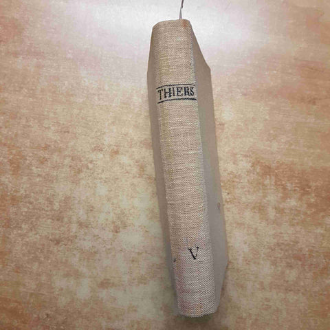 THIERS - STORIA DELLA RIVOLUZIONE FRANCESE volume 5° LE MONNIER 1848