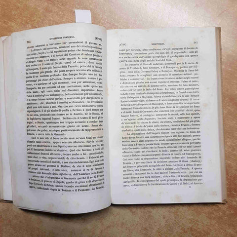 THIERS - STORIA DELLA RIVOLUZIONE FRANCESE volume 5° LE MONNIER 1848