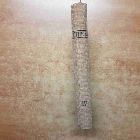 THIERS - STORIA DELLA RIVOLUZIONE FRANCESE volume 4° LE MONNIER 1845