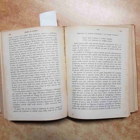EVA CURIE - DIARIO DI GUERRA DA NEW YORK A CHUNGKING 1946 MONDADORI 1° EDIZIONE