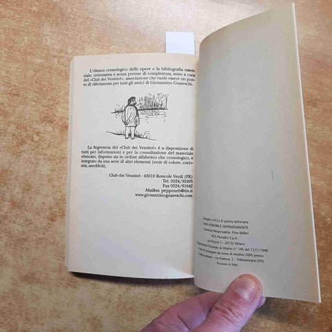 GIOVANNI GUARESCHI - IL COMPAGNO DON CAMILLO 2005 OGGI RIZZOLI